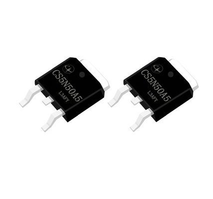 TO-252 Surface Mount High Power Semiconductor 5A 500V 1.33Ω For Hairdryer