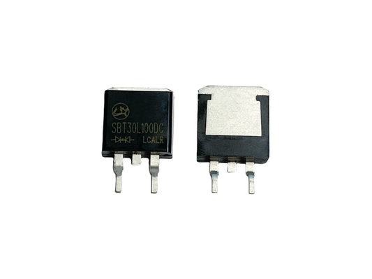 30A100V TO-263 SBT30L100DC Surface Mount Low VF Schottky Diodes With Low Power Losses