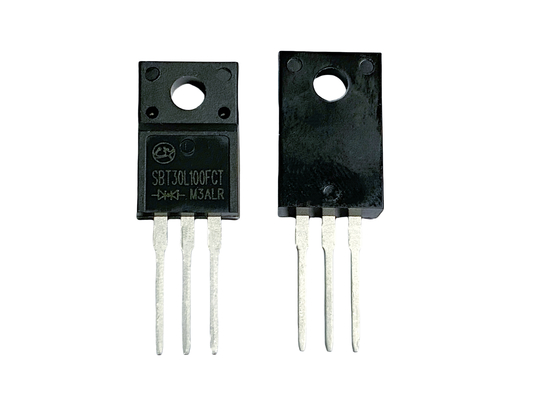 30A100V SBT30L100FCT Fast Switching Speed Low VF Schottky Diodes TO-220F