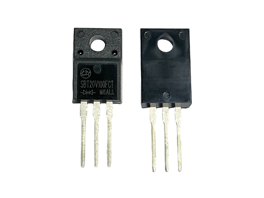 20A100V SBT20V100FCT TO-220F Low VF Schottky Diodes For Motor Drives