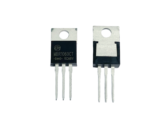 10A60V MBR1060CT Low Forward Voltage Drop Schottky Barrier Diodes For Lighting Solution