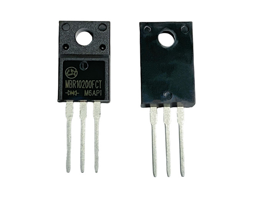10A 200V Low VF High Reverse Saturation Current Schottky Diodes MBR10200FCT