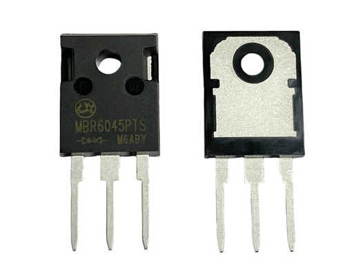 60A 45V Low Efficiency Schottky Diodes For Frequency Multiplier Circuits TO-247S MBR6045PTS