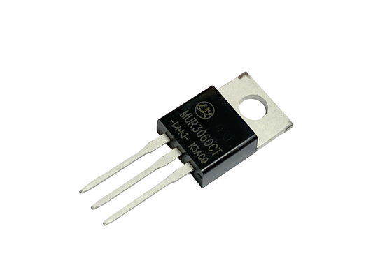 30A600V MUR3060CT TO-220AB 25ns Ultrafast Recovery Rectifiers For High Frequency Circuits