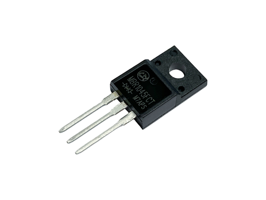 Renowned Lingxun Low VF MBR1045FCT Schottky Barrier Diodes For Cost Effective Power Supply