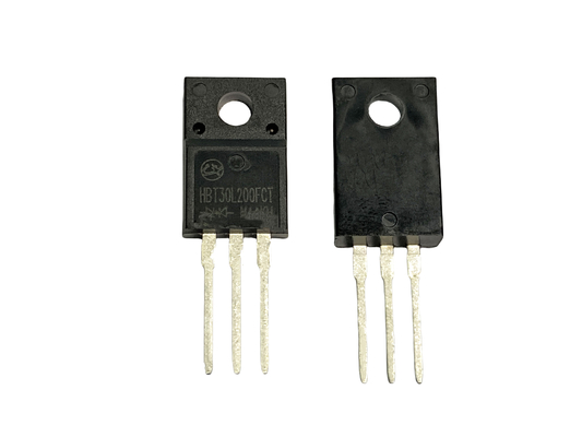 Ultra Low VF 30A 200V HBT30L200FCT TO-220F Schottky For Wireless Communications