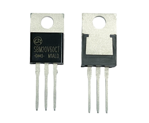Switching Speed Low VF Schottky Diodes For LED lighting SBM20V60CT ROHS